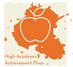 High Academic Achievement Floor Logo