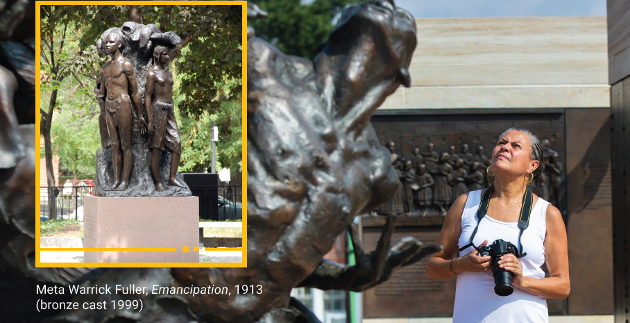 Poster for Contemporary Monuments to Slave Past Event