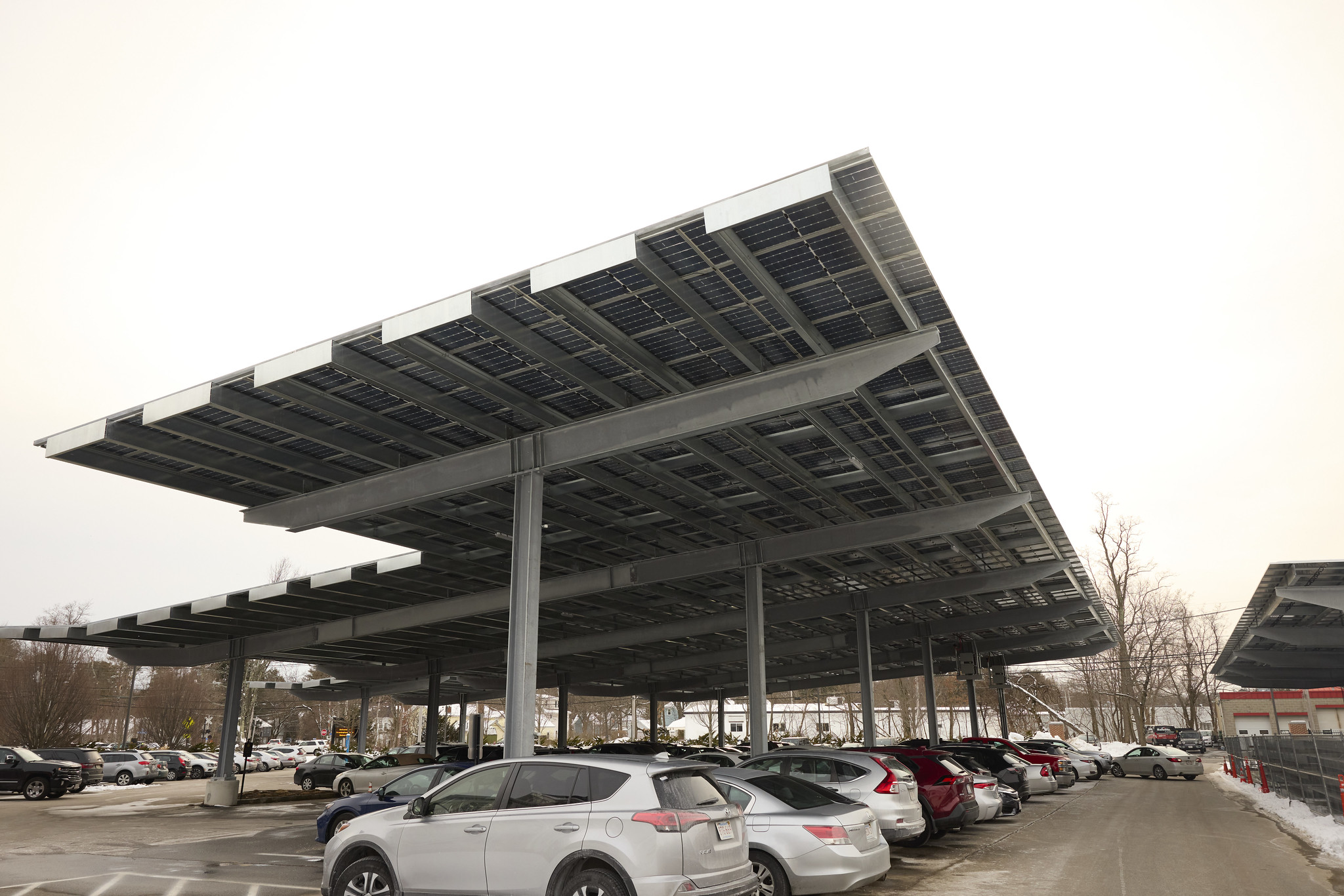 The Salem End Solar Panel Canopy 