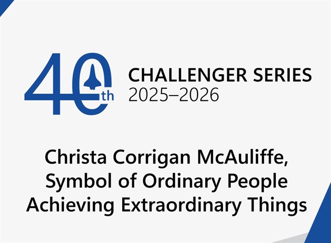 40th Anniversary of the Challenger Spaceshuttle logo