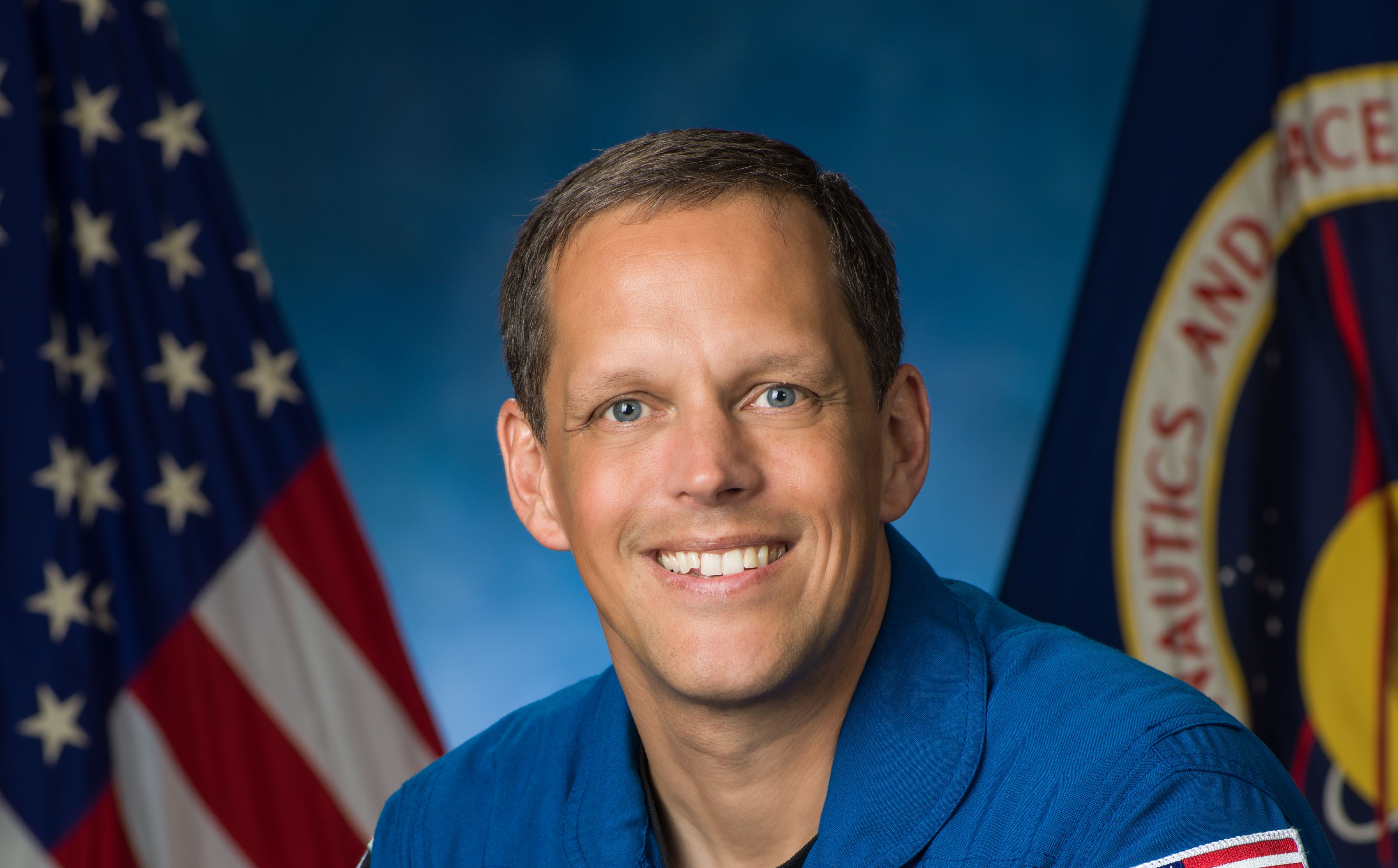 Astronaut Bob Hines