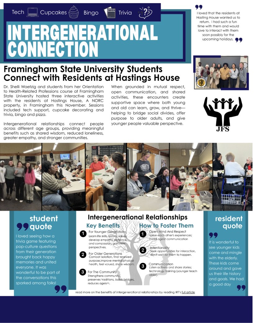 Intergenerational Connection Newsletter
