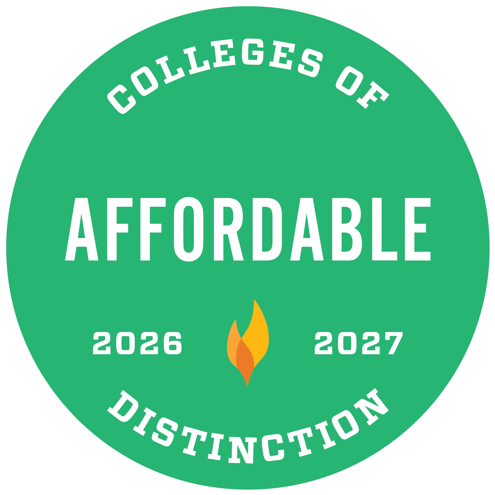 2026-2027 Affordable Colleges of Distinction