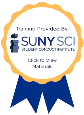Student Conduct Institute (SCI) Badge