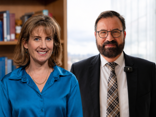 Dr. Erika Schneider and Dr. Werner Krings 
