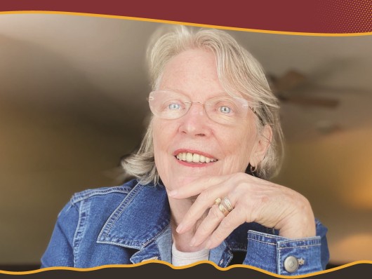 A headshot of author Lois Lowry