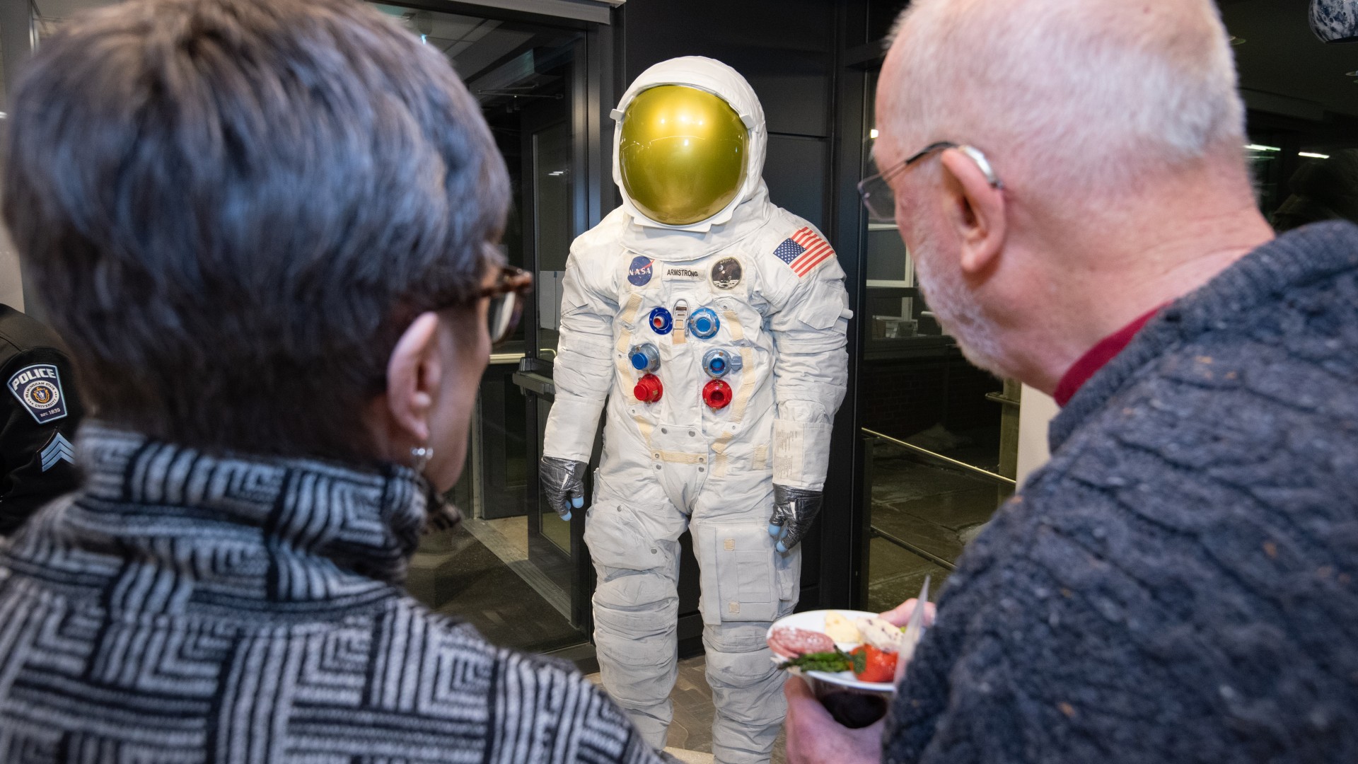 McAuliffe Center spacesuit 