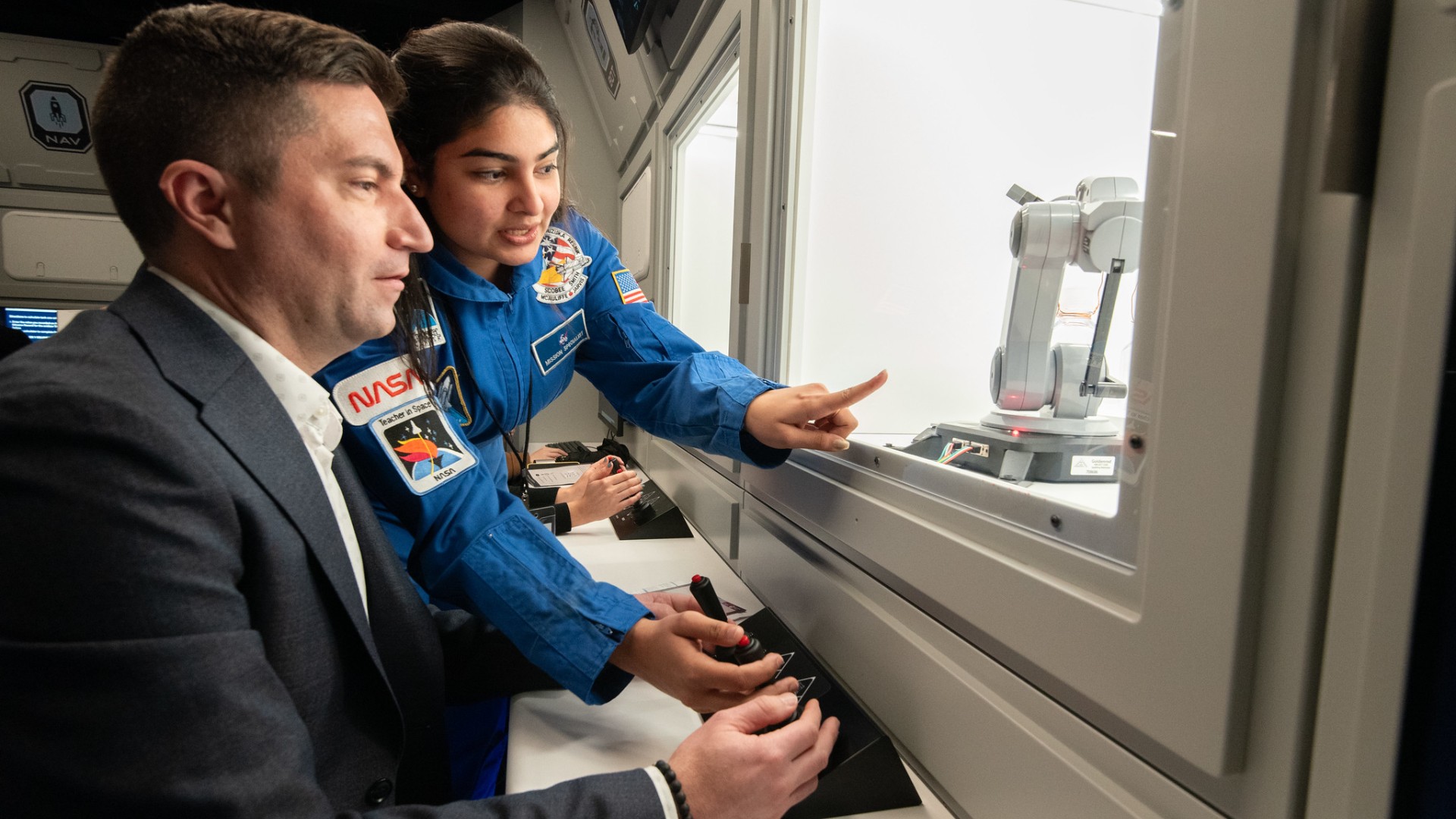 Inside the Challenger Learning Center