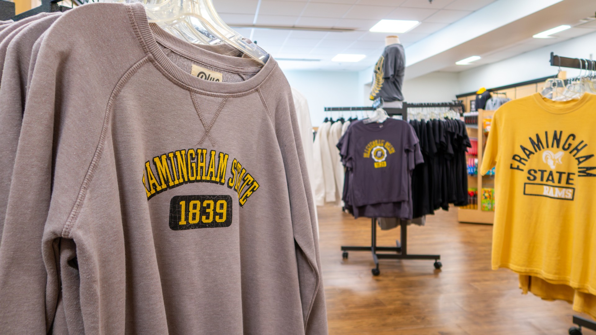 Sweatshires in the Campus Store