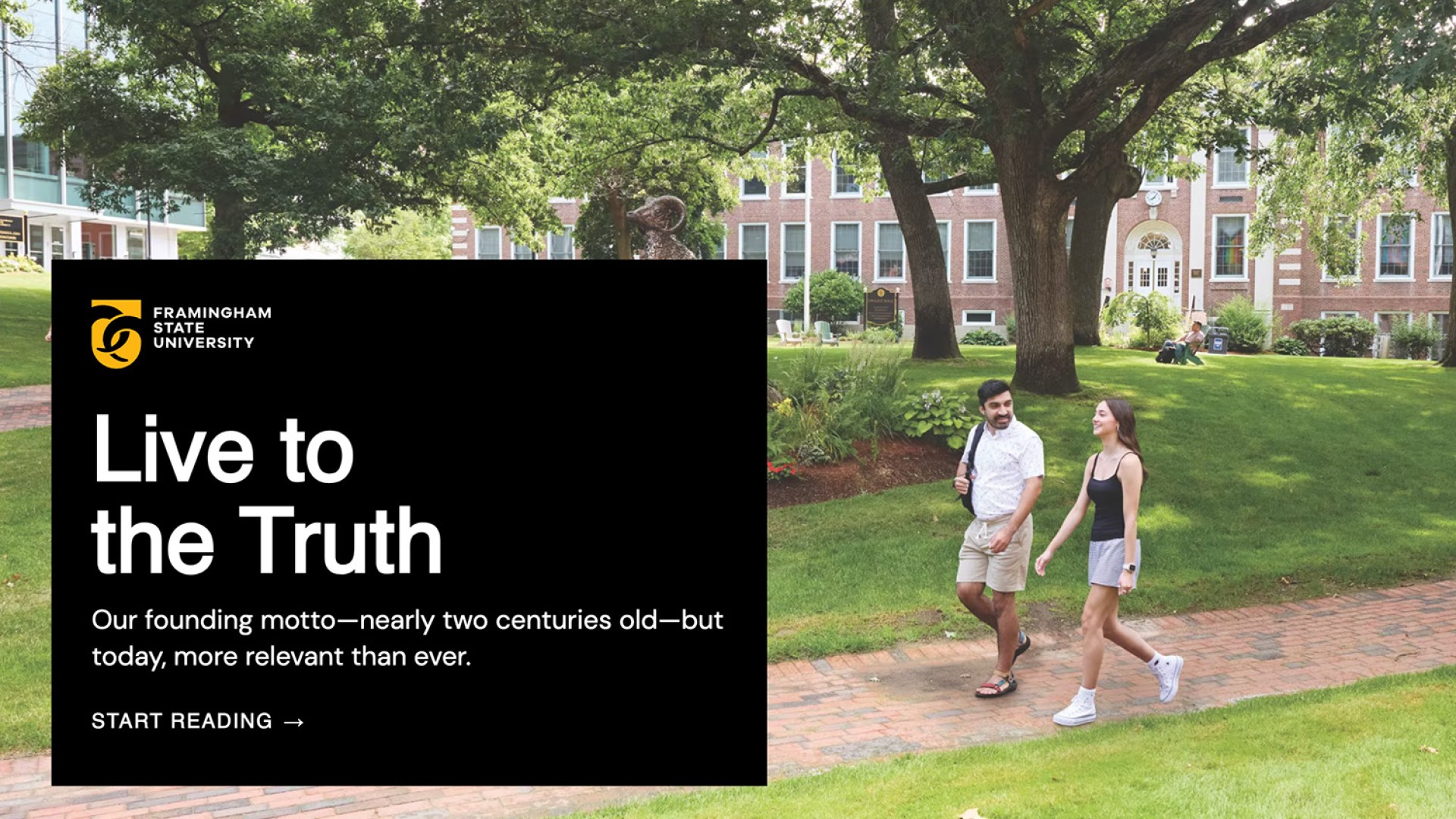 image of digital viewbook welcome page