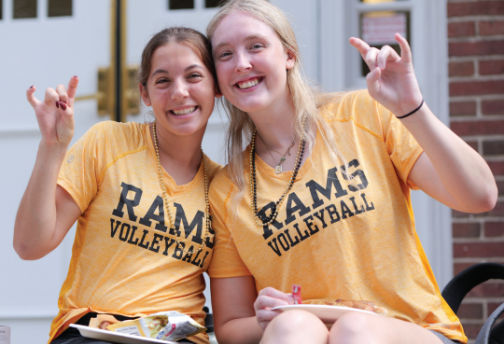 FSU RAM Volleyball Students