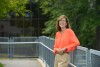 President Nancy Niemi, casual portrait outdoors