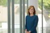 President Nancy Niemi, cropped landscape portrait, formal attire